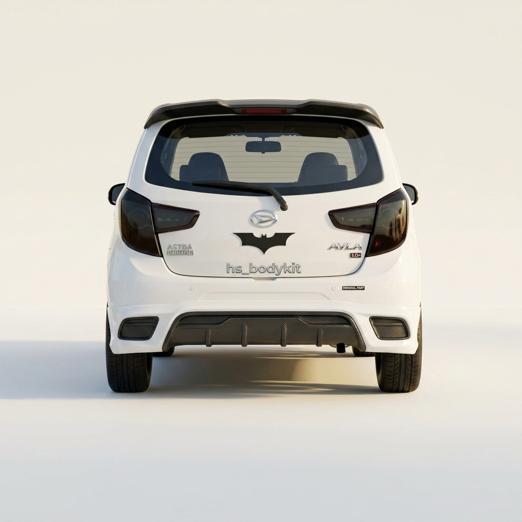 Promo Bemper Body Kit Bodykit Belakang Agya Yaris Trd Grade-A  Lentur-Tebal-Kuat