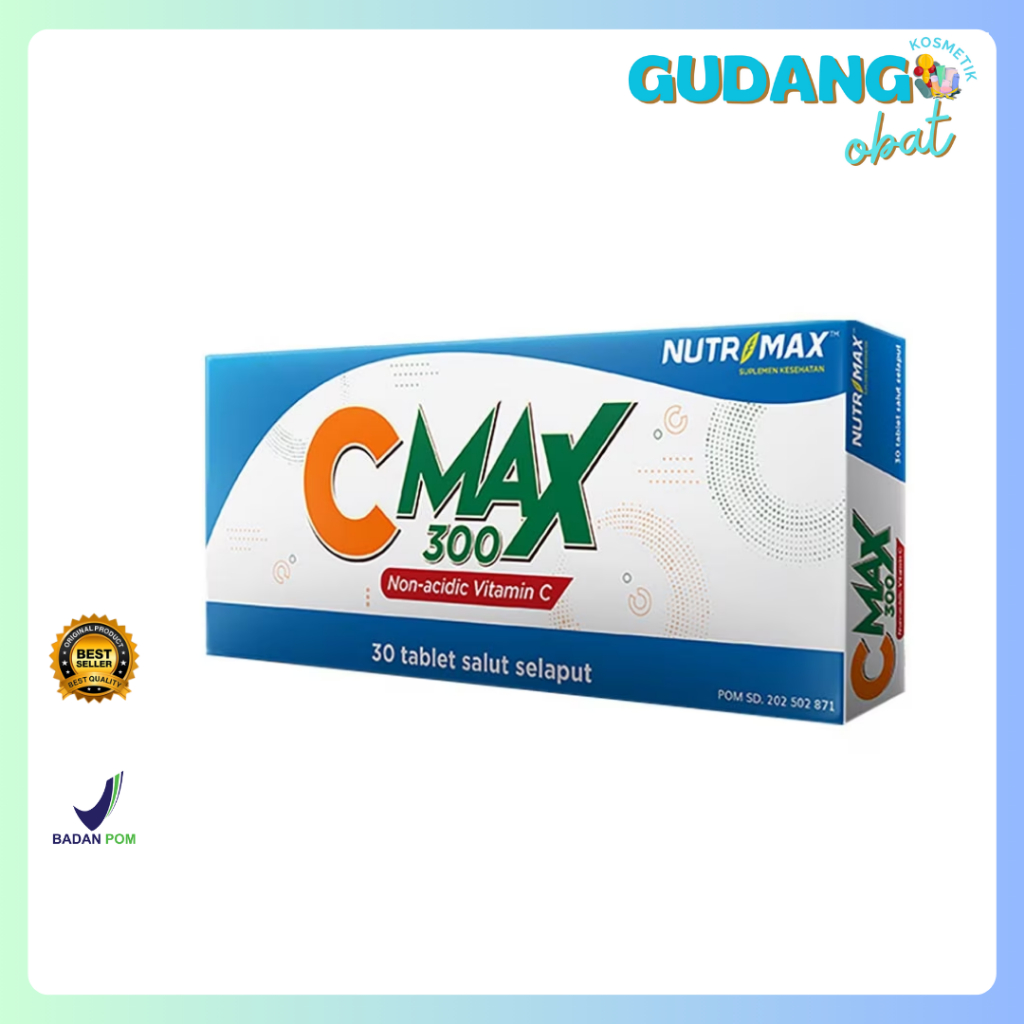 Nutrimax C MAX 300 mg 30's - Vitamin C