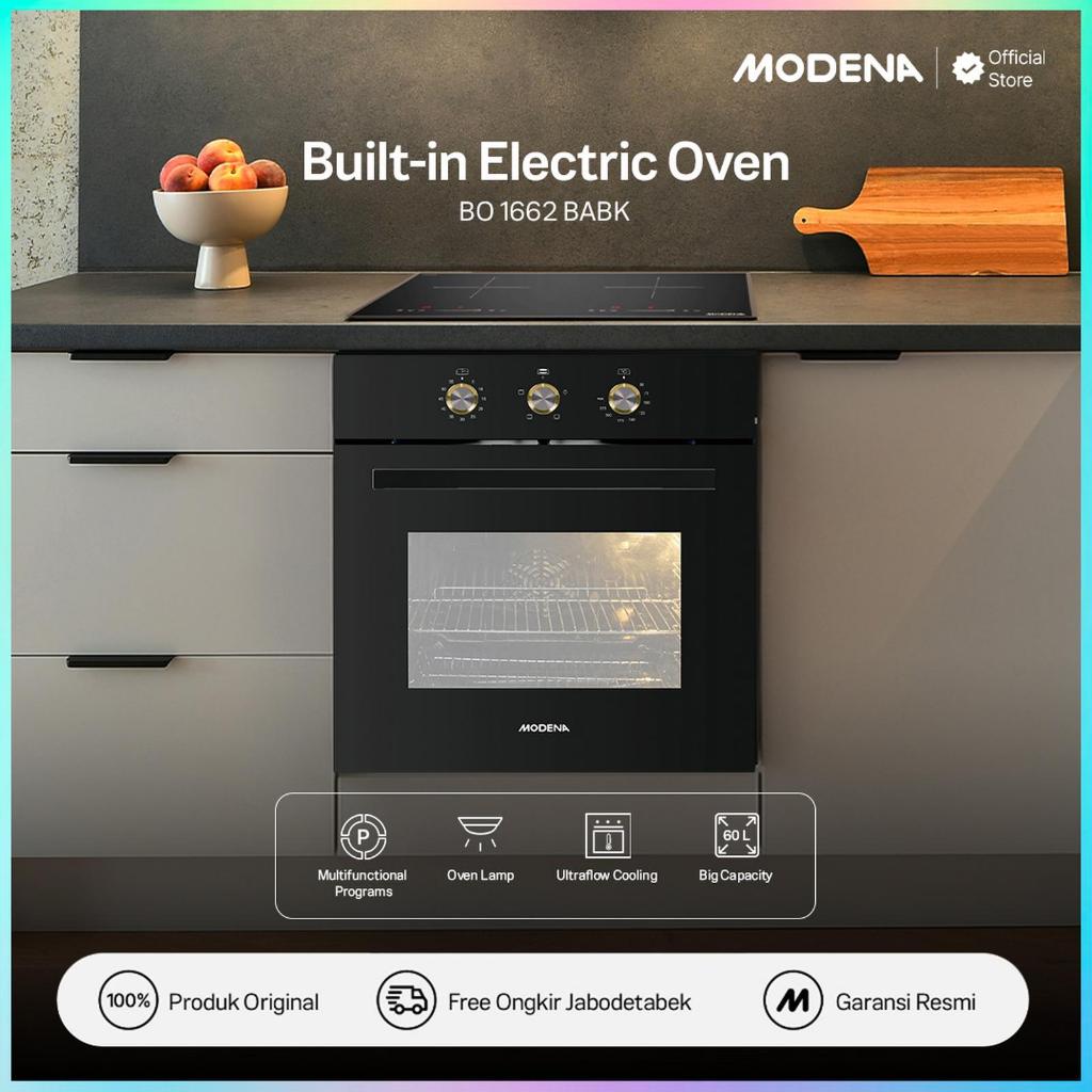 Modena Built-In Gas Oven BO 1662 Babk - Oven Gas