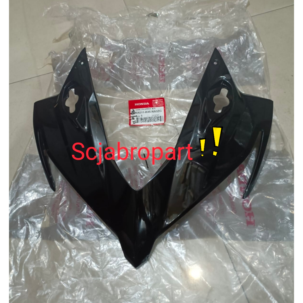 64211 K45 NA0...COWL FRONT UPPER HONDA CBR150R K45N...ORI AHM