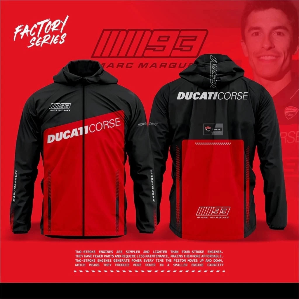Jacket Windbreakers Motor Premium Marc Marquez
