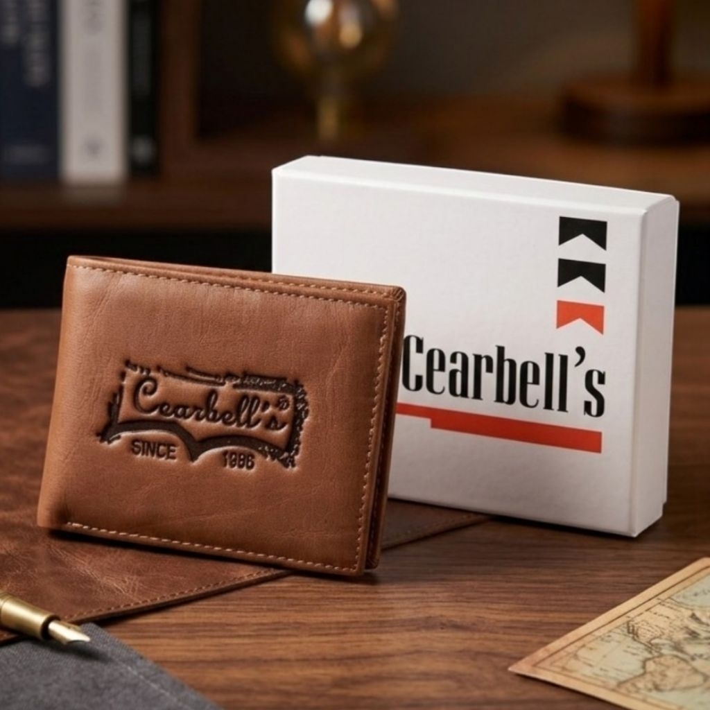 Dompet Lipat Pria Kulit Sapi Premium Dompet Kulit Mini