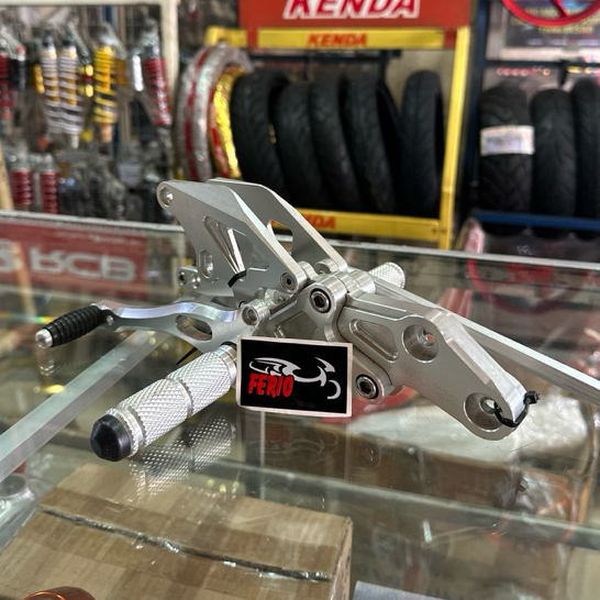 Footstep Step Underbone Vixion Old New NVL NVA Satria FU Cb150 Ninja KR/RR htm silver merah