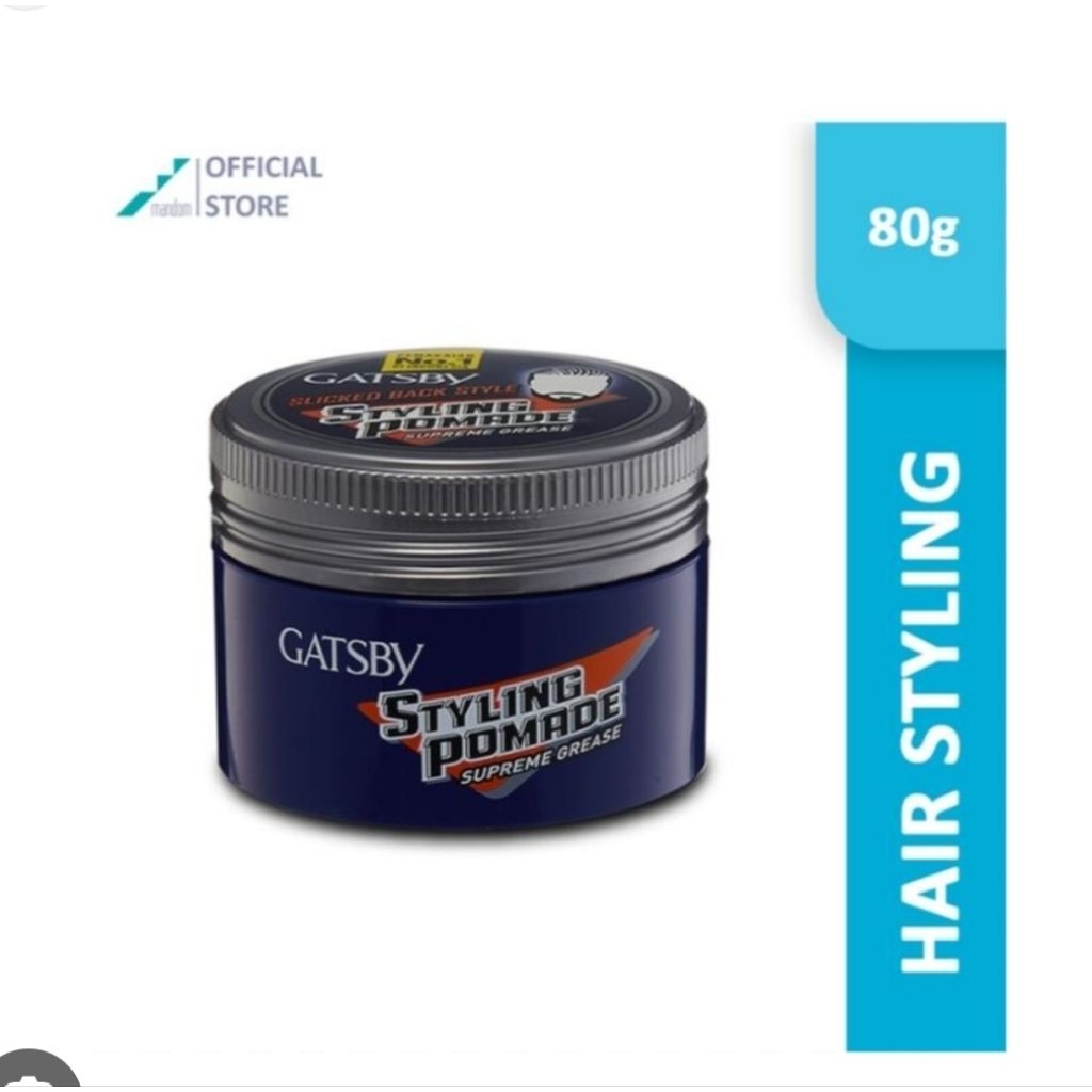 Gatsby Slicked Back Style Styling Pomade 80gr