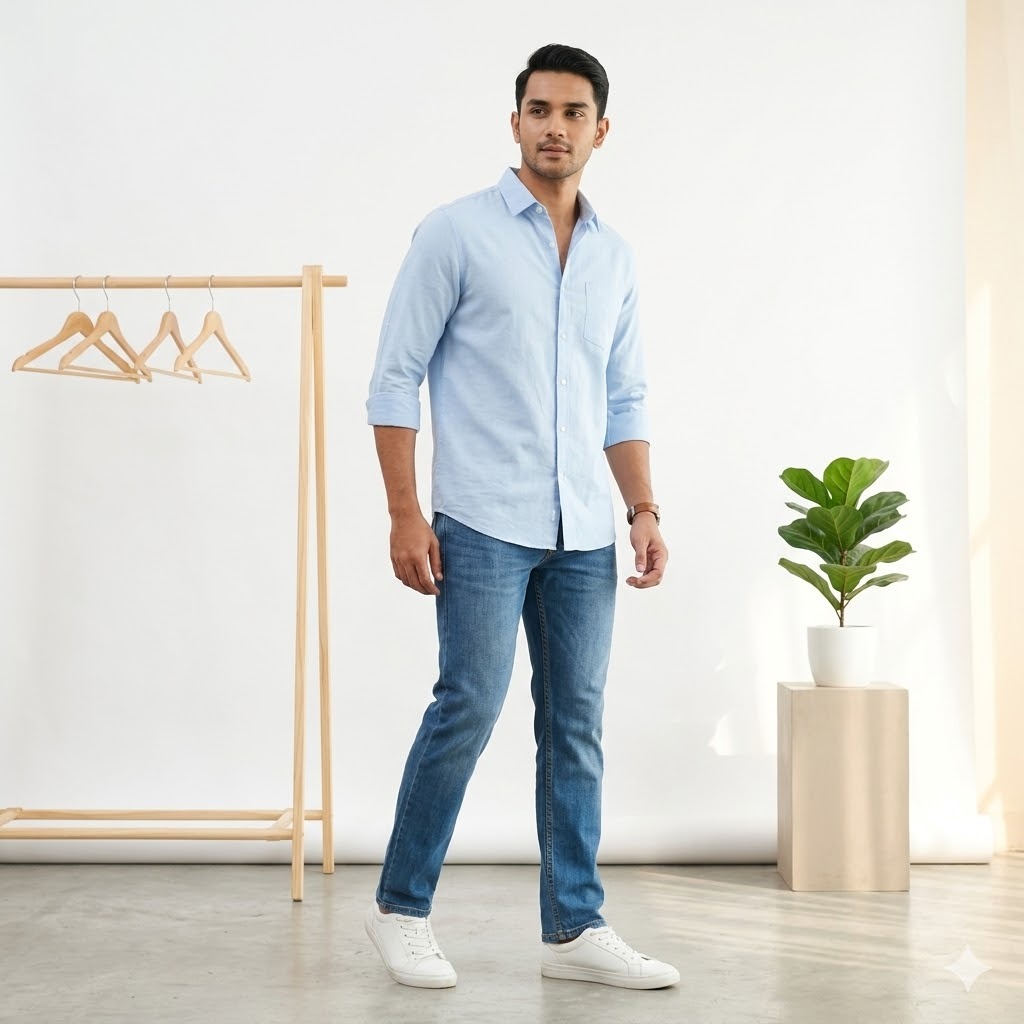 Obral Celana Panjang Jeans Standar Laki - Laki Ukuran 27