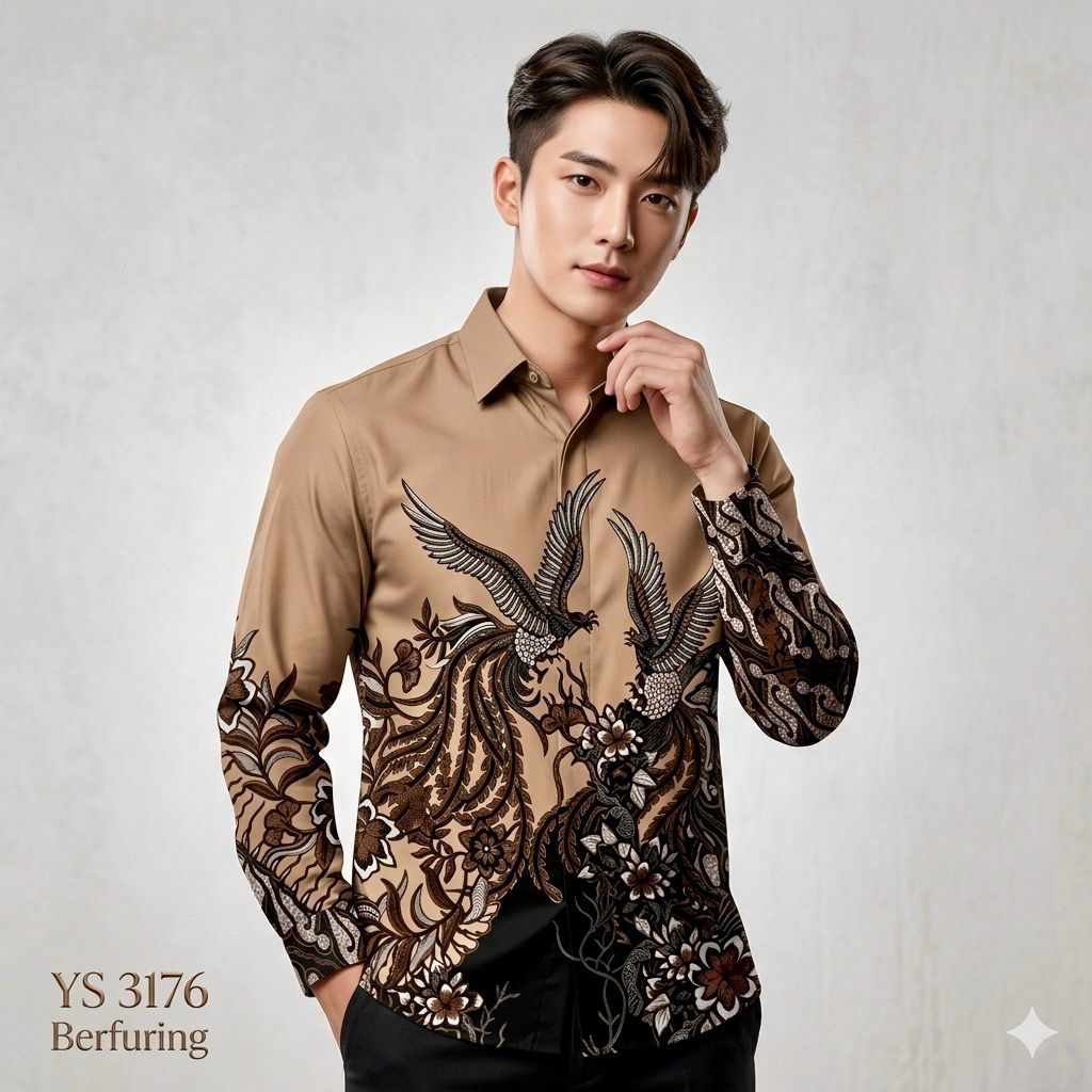 (berfuring)//BATIK MODERN//BATIK COWOK//BATIK ISTIMEWA//BATIK KEKINIAN//COLIN DION