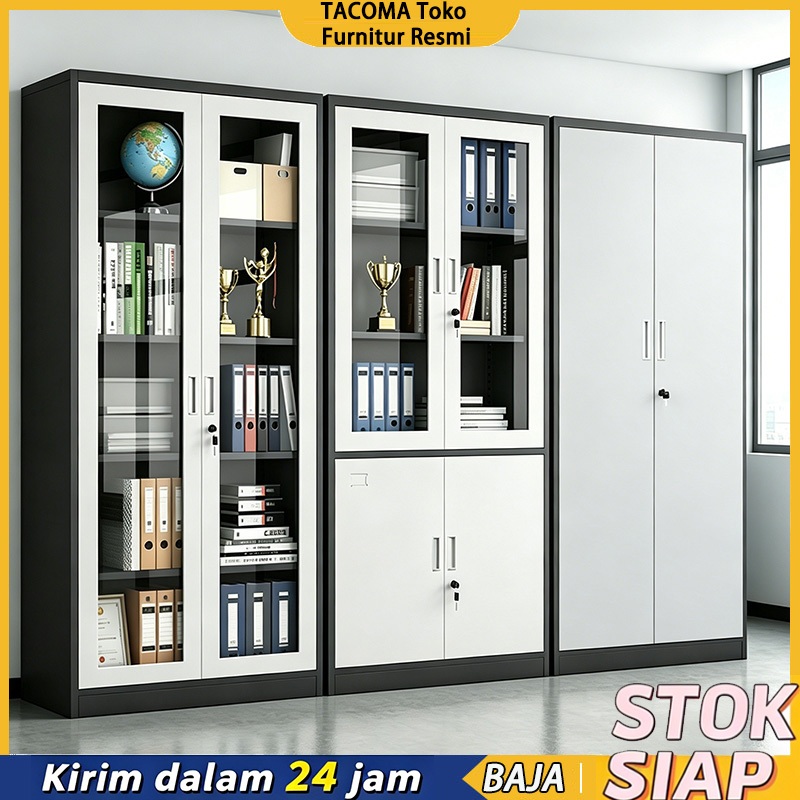 Lemari Arsip Kantor Besi 2 Pintu Lemari Kabinet Sekolah Lemari Besi Arsip Kabinet Full Plat Besi