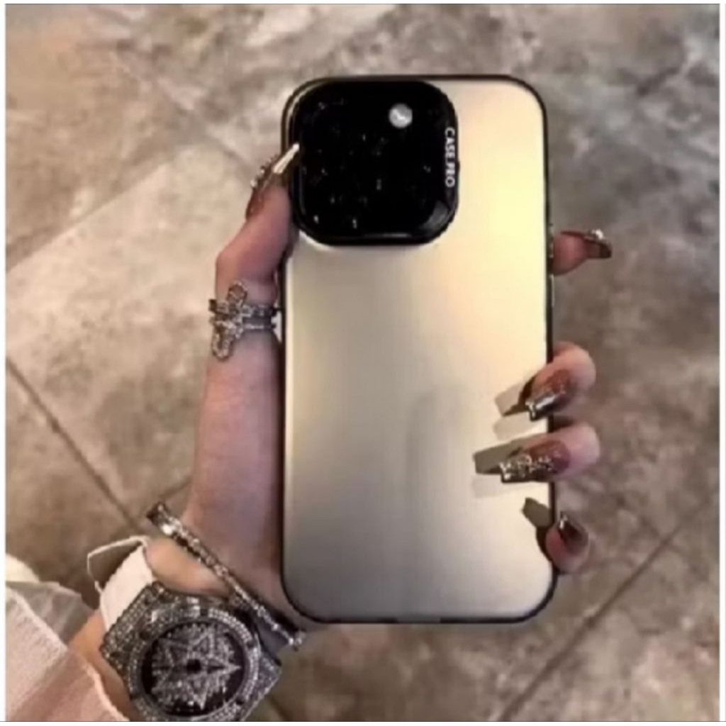 CASE OPPO A74/A95 PREMIUM IMD HYBRID PLATE TPU HOLOGRAM PREMIUM BERKULITAS RLEGAN DAN MEWAH
