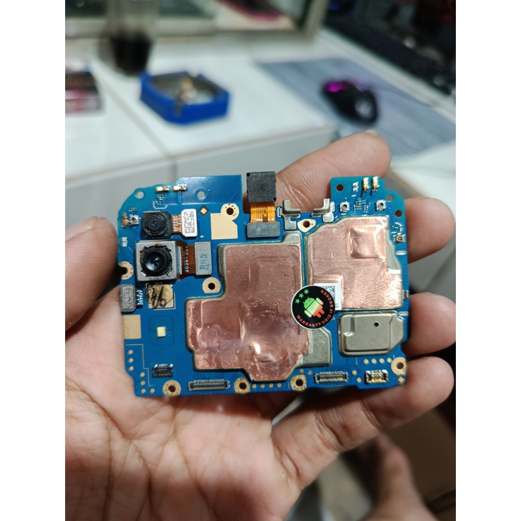 Mesin Oppo A31 6/128 refurbish original normal hidup tes ted no pola garansi