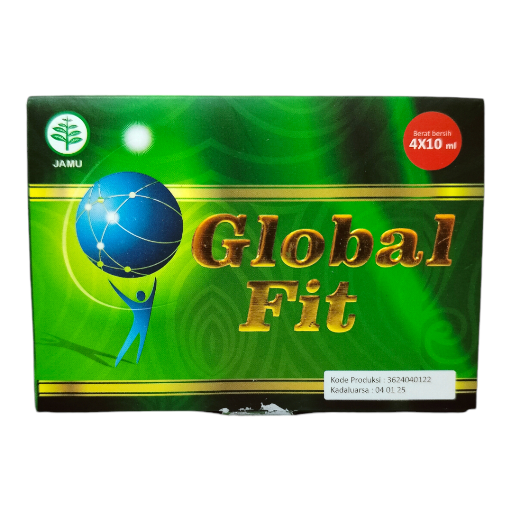 Global Fit Enzym Original BPOM Obat Herbal Tetes Pencernaan Metabolisme & Daya Tahan Tubuh