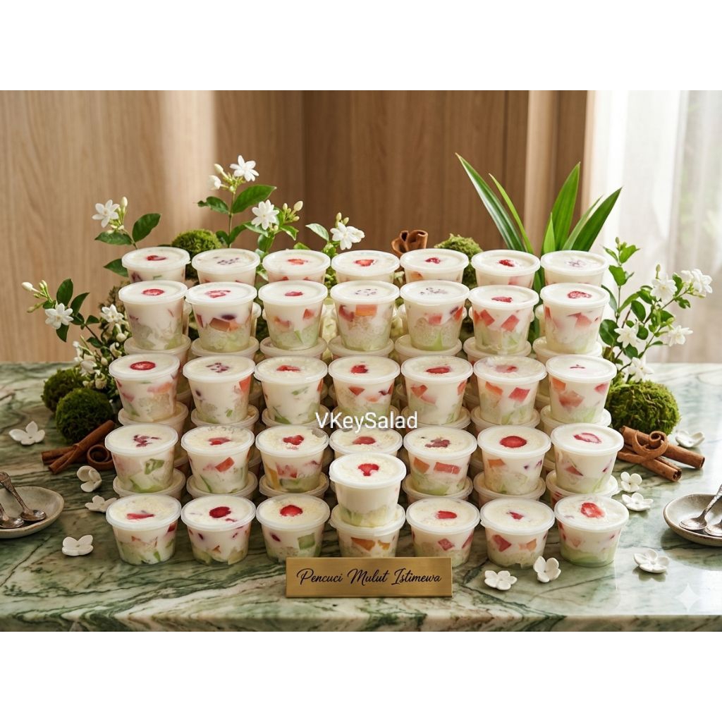 Salad Buah Segar Mini ukuran 150ml