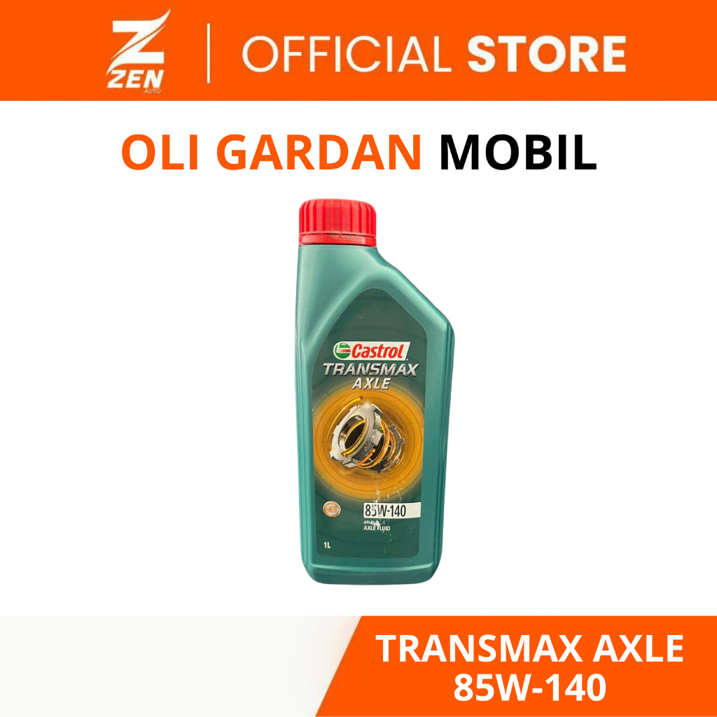 Zen Auto | Oli Gardan Mobil | Oli Castrol Transmax Axle 85W-140, 1L | Terjamin Original Castrol