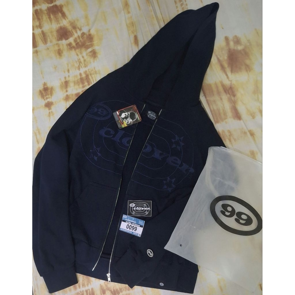 Hoodie zip 99clover