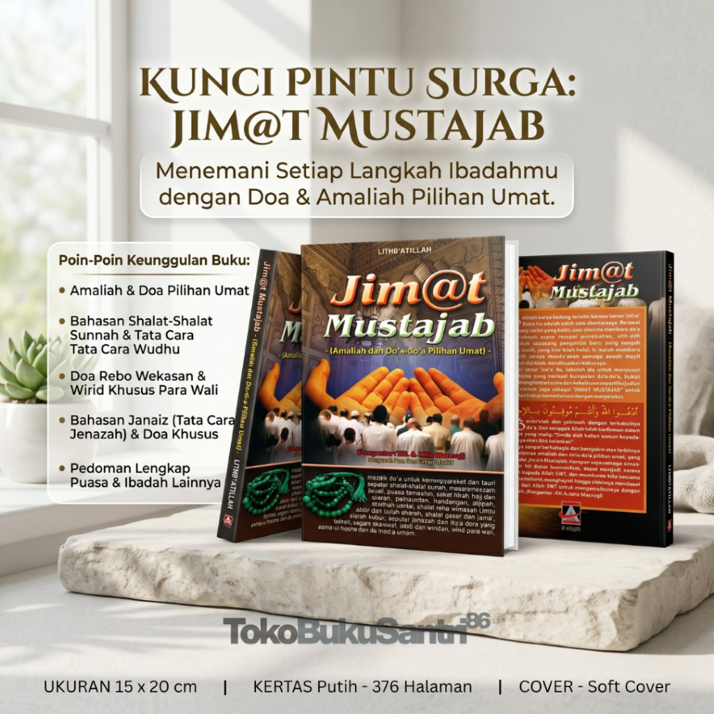 Jimat Mustajab Lengkap Terjemah Indonesia - Kitab Hikmah Amaliah dan Doa Mujarrab Pesantren