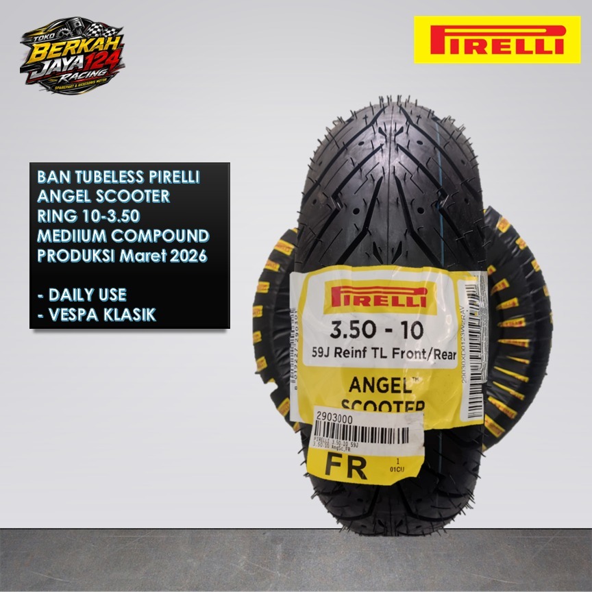 BAN TUBELESS PIRELLI ANGEL SCOOTER RING 10