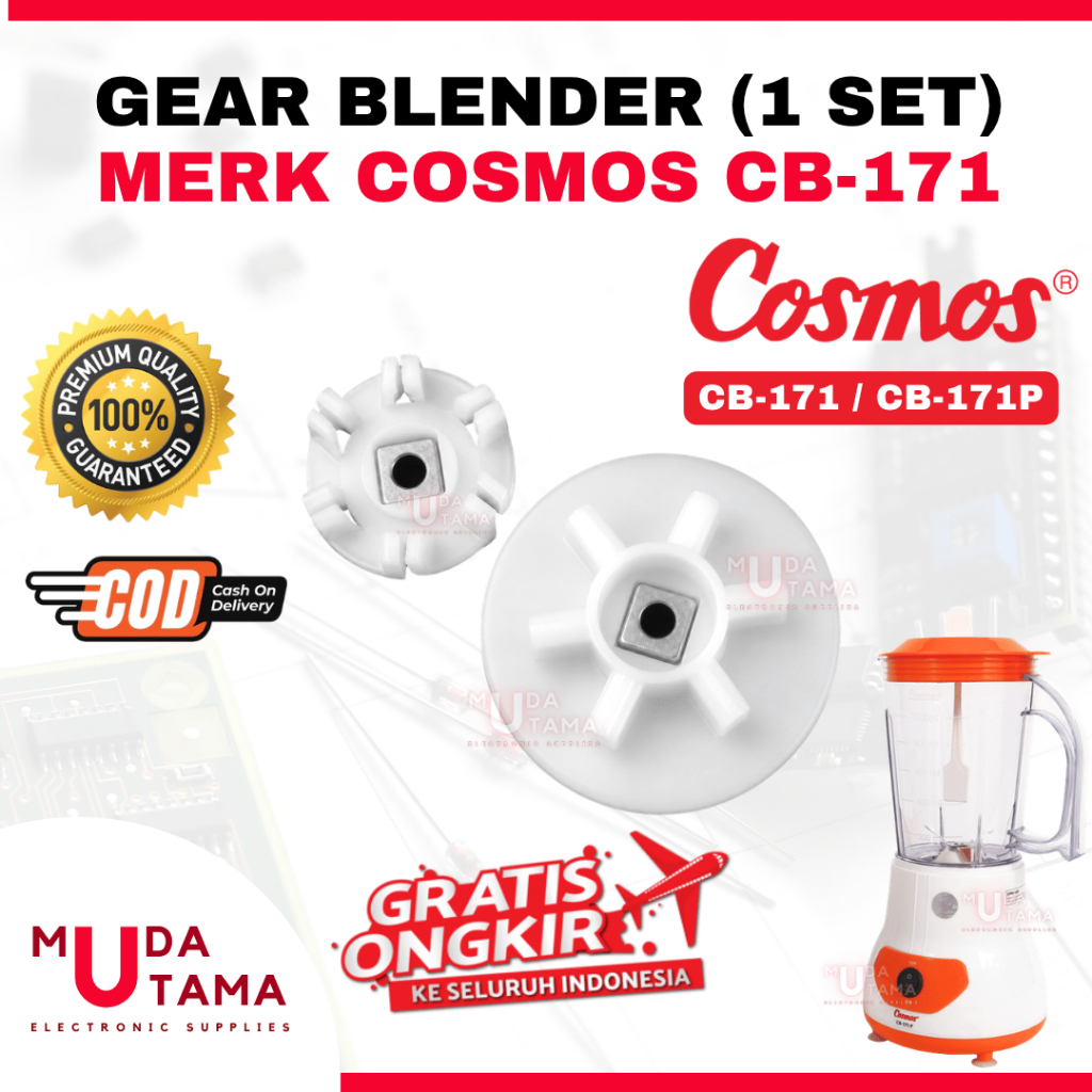 Karet Gear Blender COSMOS CB-171 CB171P CB171 P - Gear Pemutar Blender COSMOS CB-171 - Kopling Blend