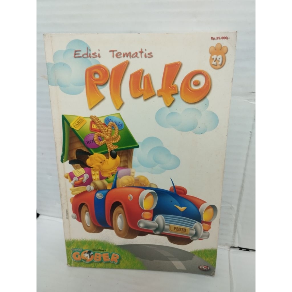 KOMIK PAMAN GOBER EDISI TEMATIS PLUTO