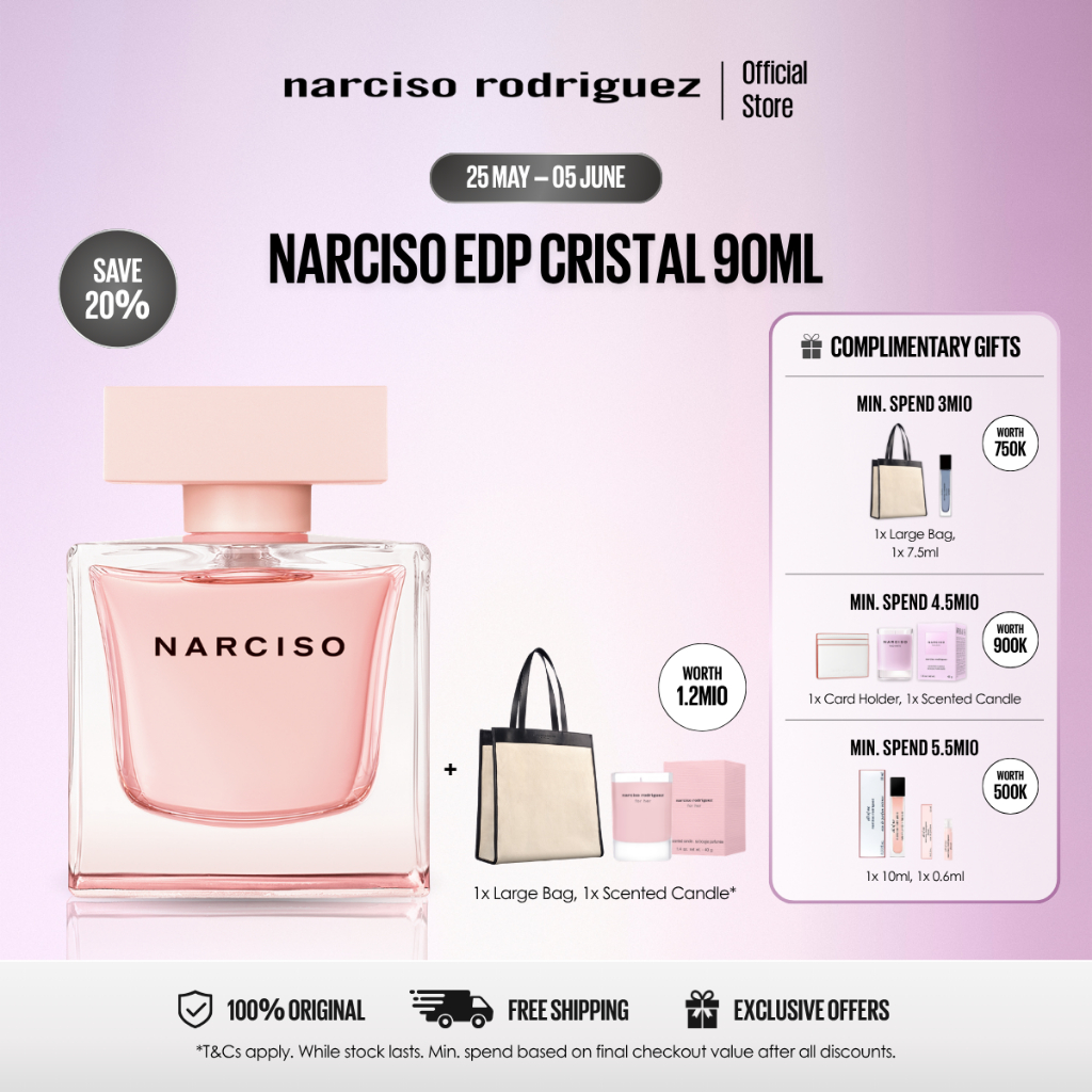 Narciso Rodriguez Narciso EDP Cristal (Parfum Wanita)