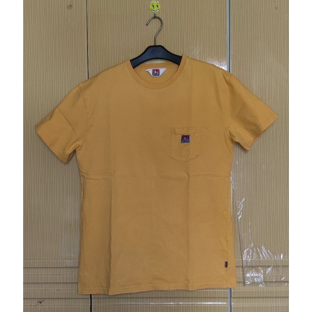 TSHIRT BEN DAVIS YELLOW SECOND ORIGINAL