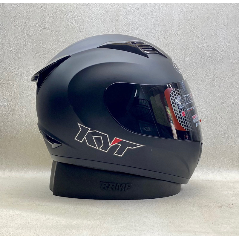 Helm Full Face KYT R10 Solid All Warna Standar - Helm KYT Original Single Visor Pria Wanita Termurah