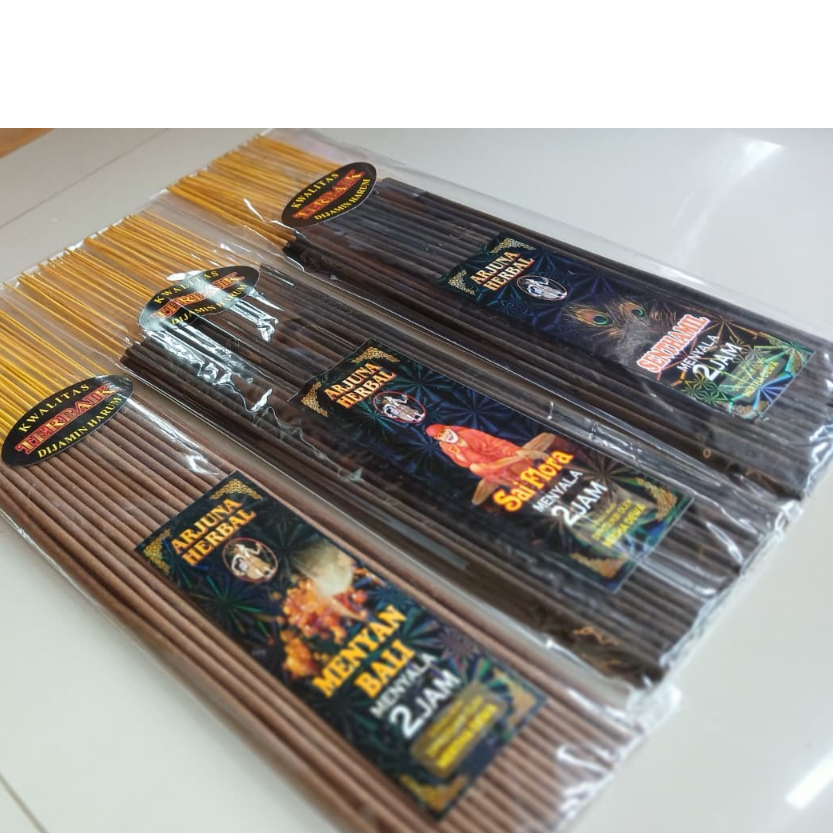 Hio Dupa Arjuna Herbal Pepel Menyala 2 Jam, Dupa Harum Wangi, Dupa Aromaterapi