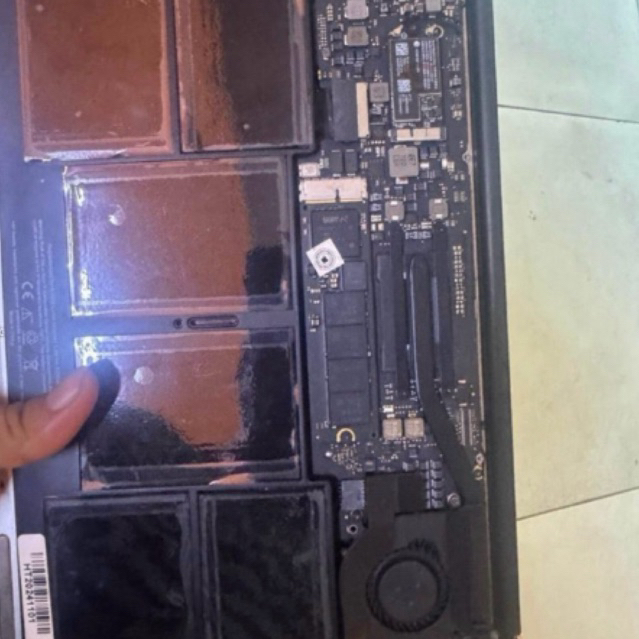 logicboard only macbook air rusak mati total