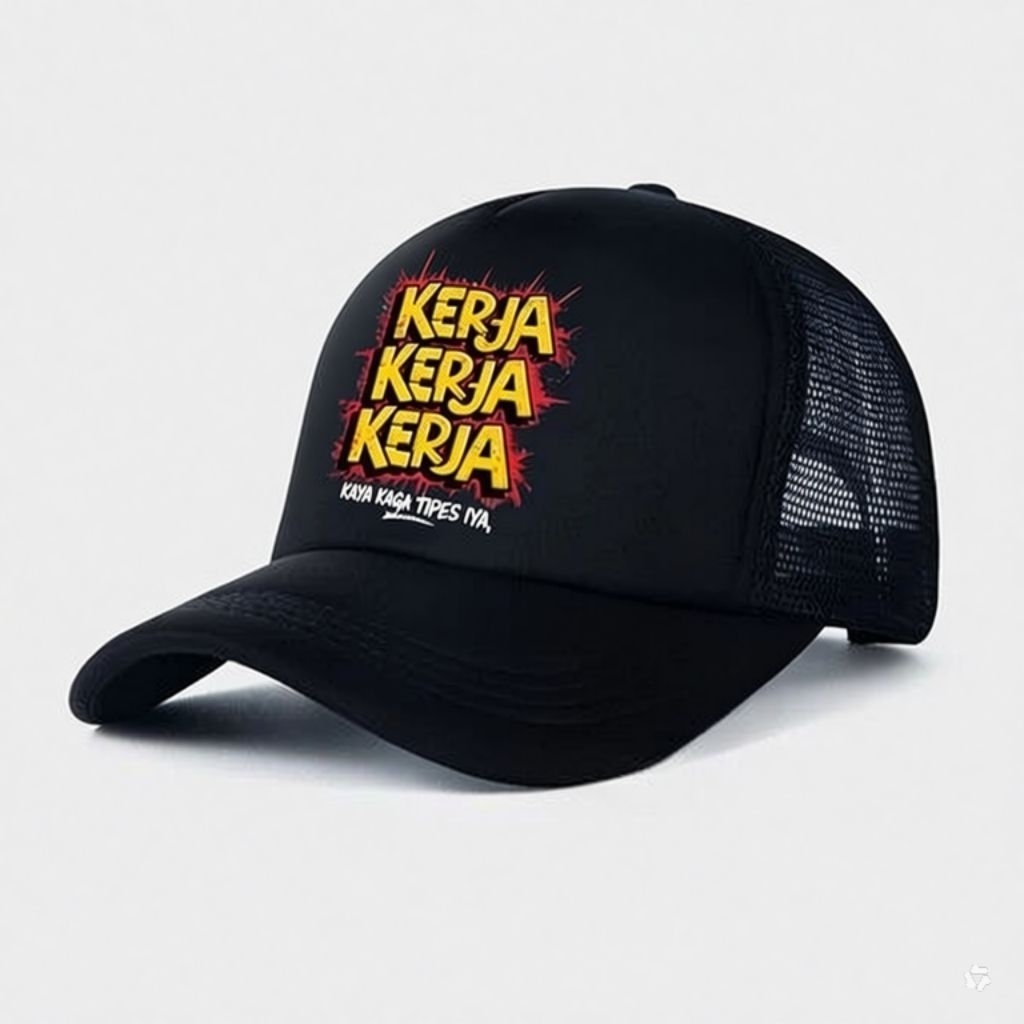 Topi Trucker Pria Wanita dewasa Kekinian