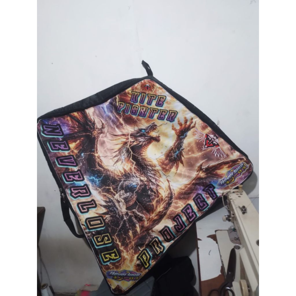 Keropak/ Tas Layangan ukuran 115.cm Full Busa Bisa Request Gambar Bebas