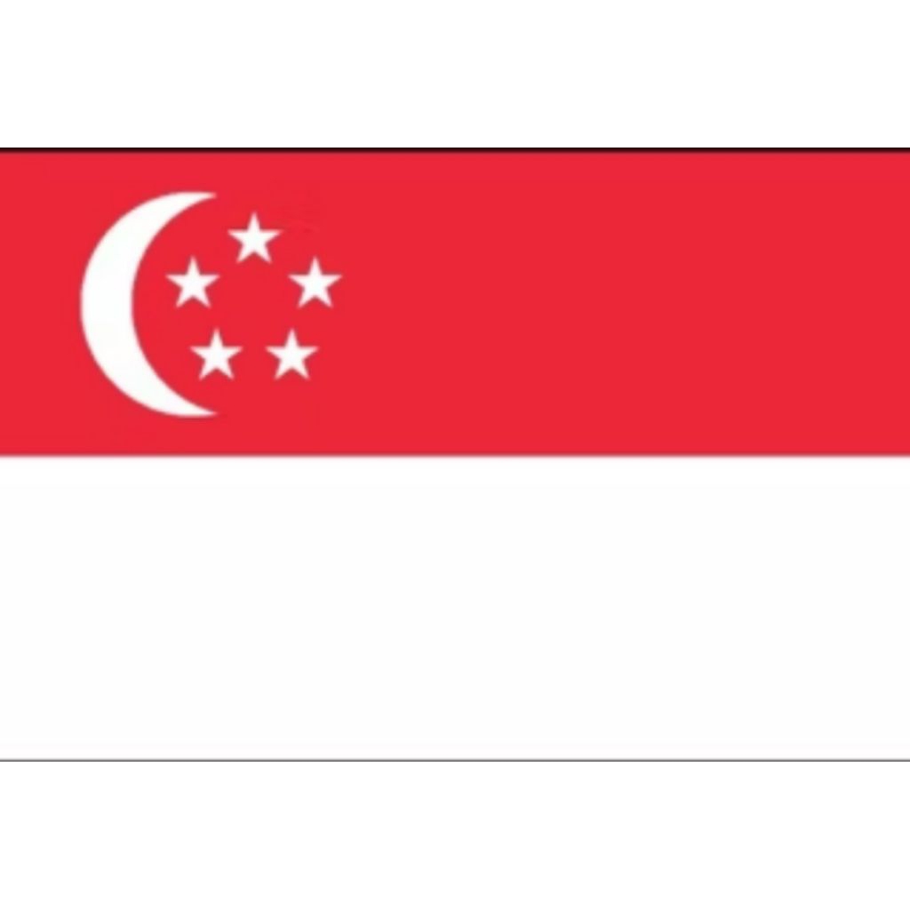 BENDERA SINGAPURA/Singapore (1hari jadi)