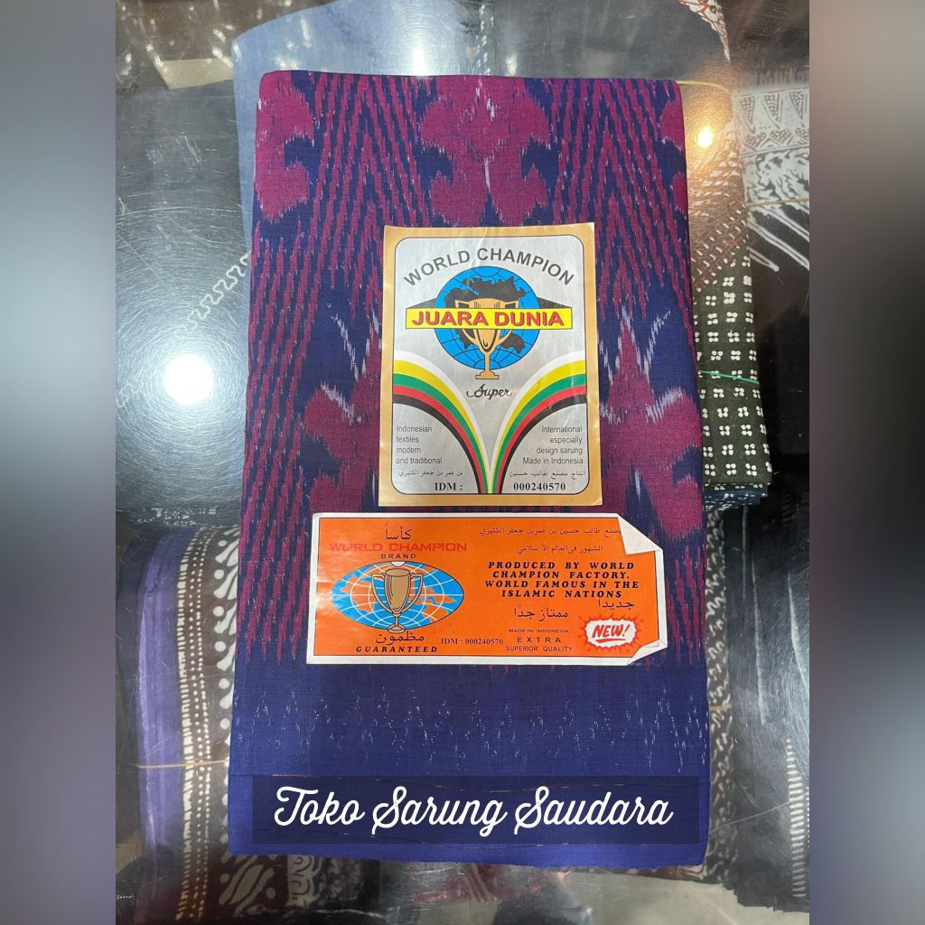 Sarung Goyor Juara Dunia Seri Warna