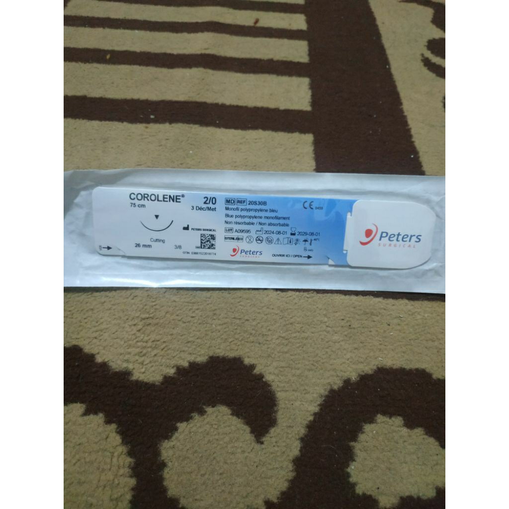 Benang Jahit Corolene 2 0 Cutting Jarum 26mm