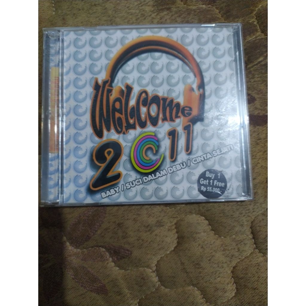 CD Audio Cyber DJ Team - Welcome 2011 [Bonus CD Welcome 2010] (PT.Suara Mega Mandiri)