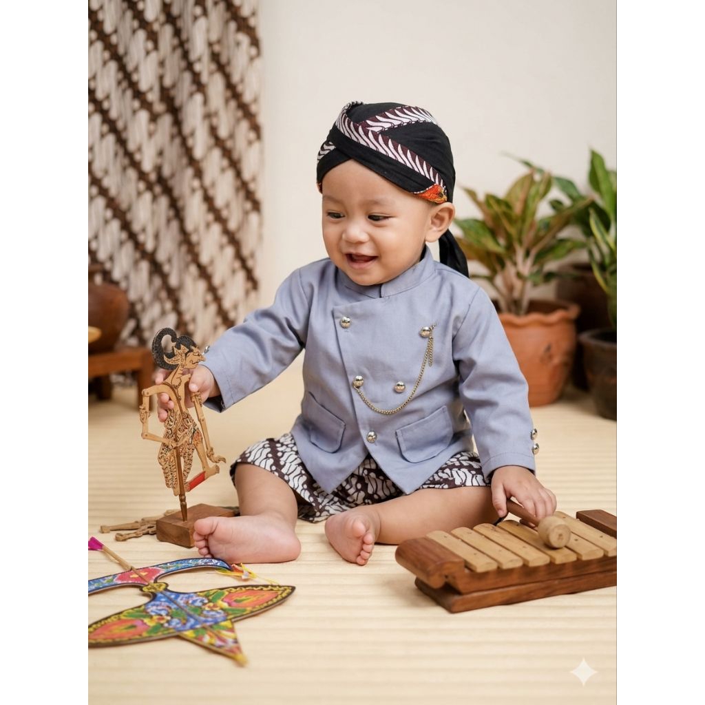 BESKAP ANAK/BAYI, BASOFI, BAJU PITONAN GRATIS BLANGKON