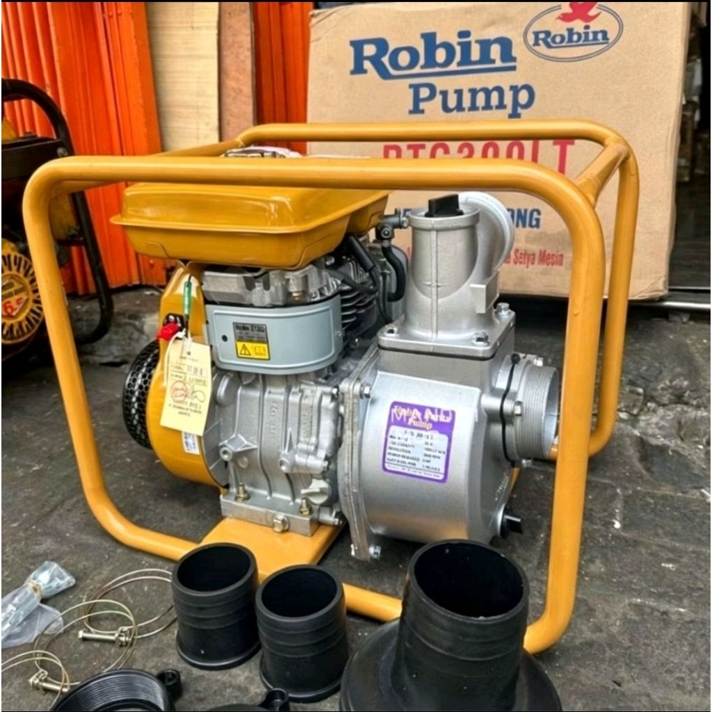 Pompa Air Irigasi Bensin Alkon 3 Inch ROBIN RTG 300 LT pertanian