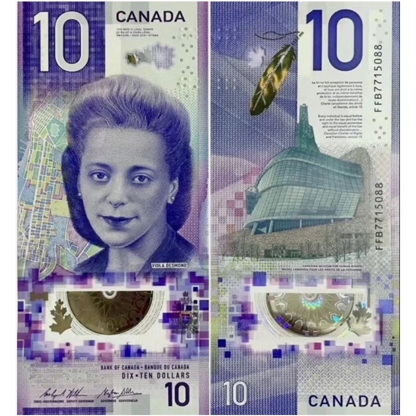 CANADA 10 Dollar UNC-Original-Gres __polymer__