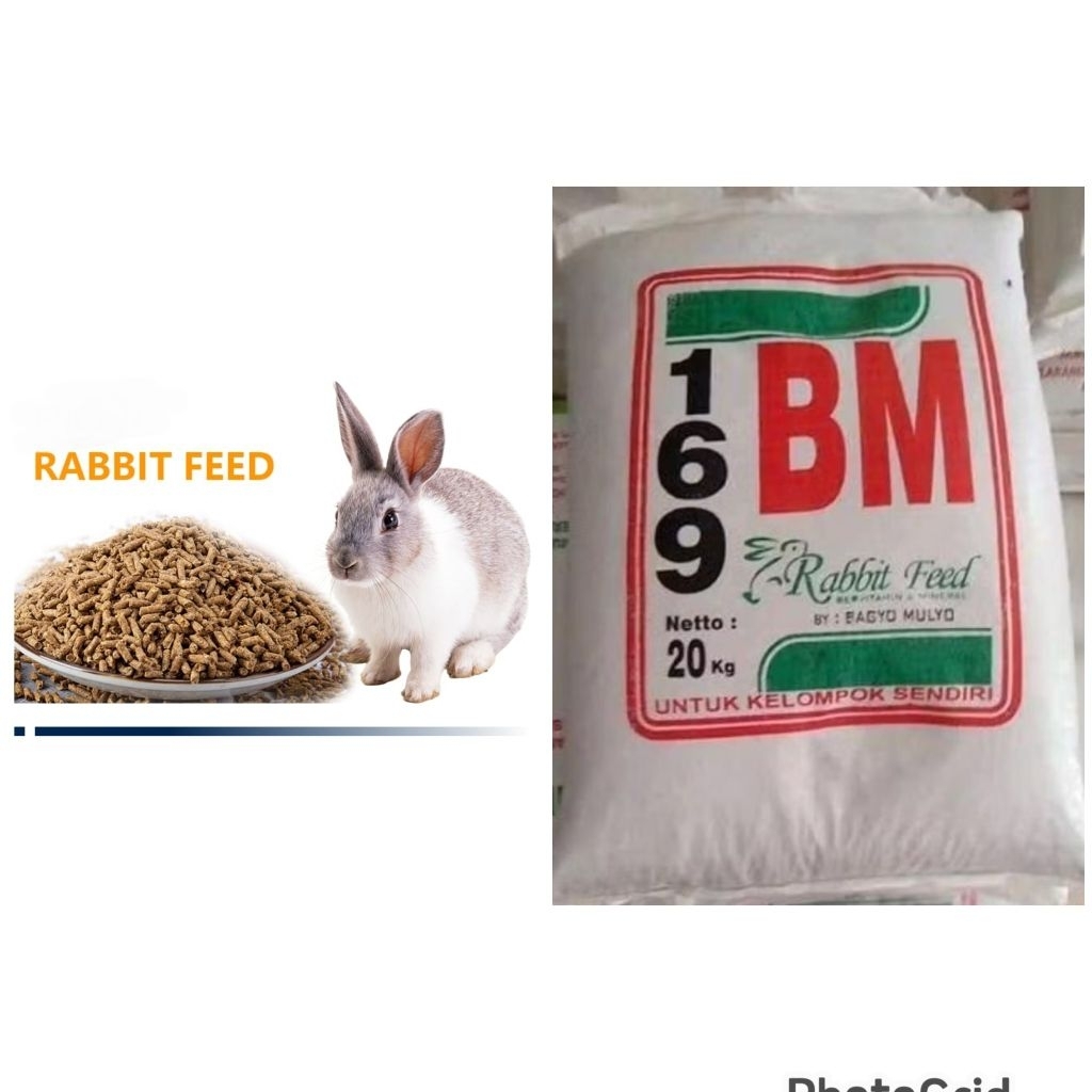 Bm169 feed kelinci pakan kelinci