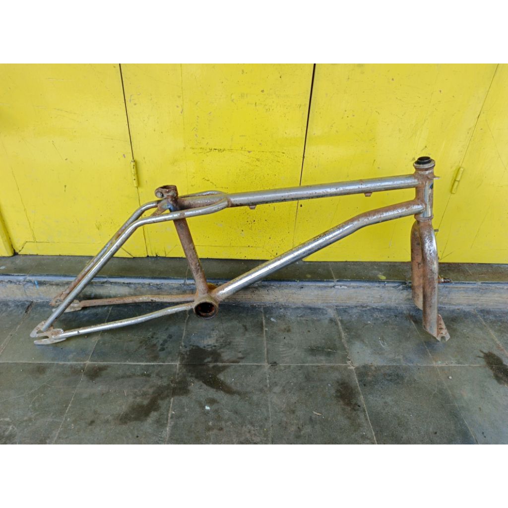 framefork sepeda bmx 20 merk pro gt taiwan antiq