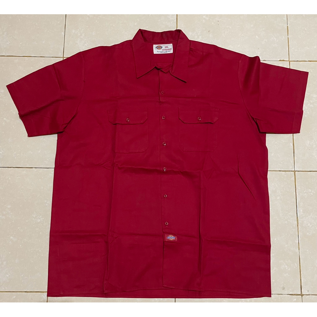 workshirt dickies merah