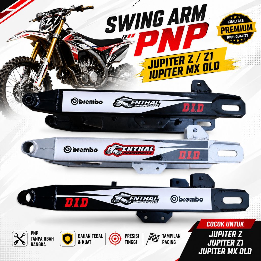 SWING ARM BEBEK MODIF RBT GTX YAMAHA JUPITER Z JUPITER BURHAN JUPITER MX OLD JUPITER Z1