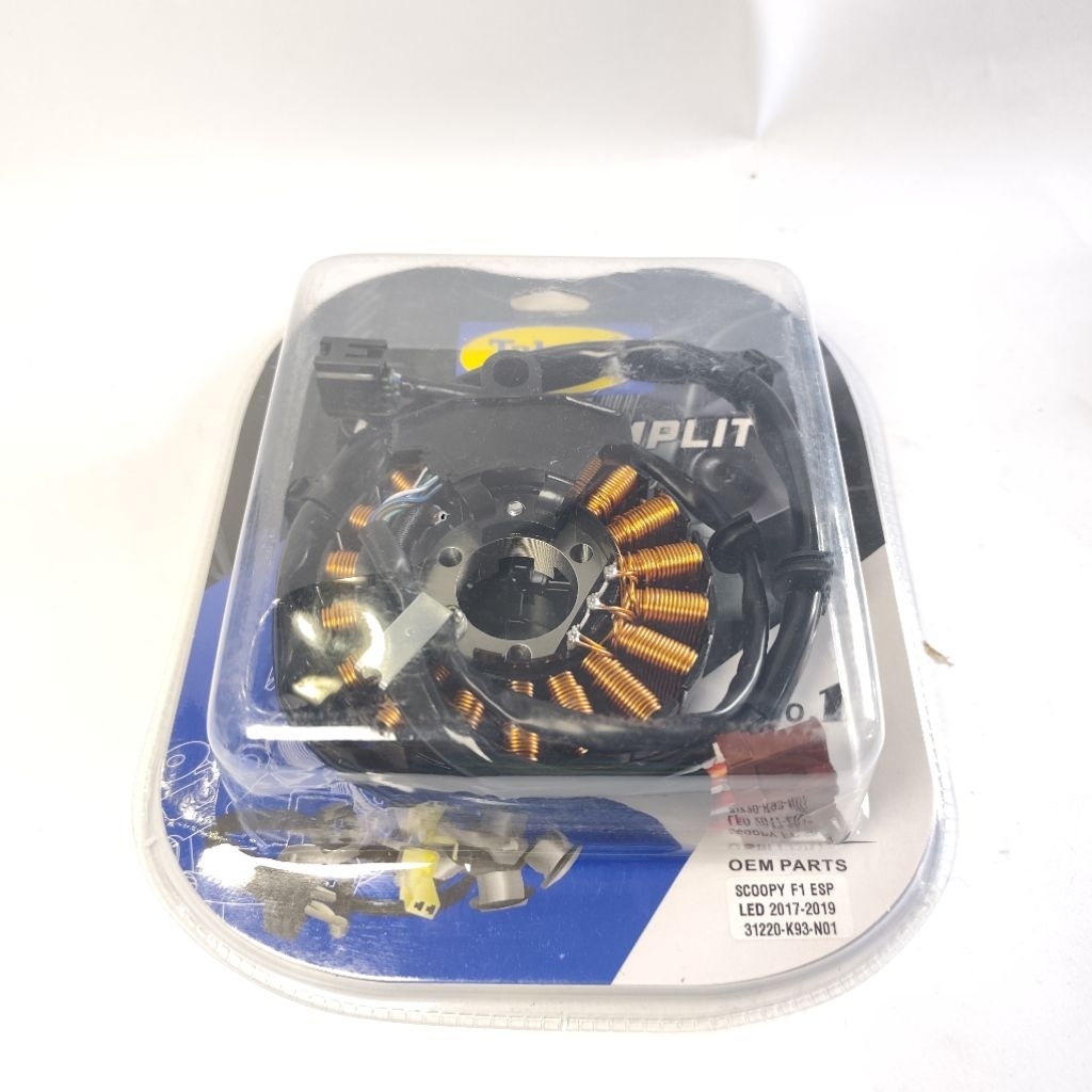 Spull assy Scoopy eSP K93 2017 - 2019 , Vario 110 eSP K46 2015 - 2019 TAKEHO 31220K46N21 Stator Comp