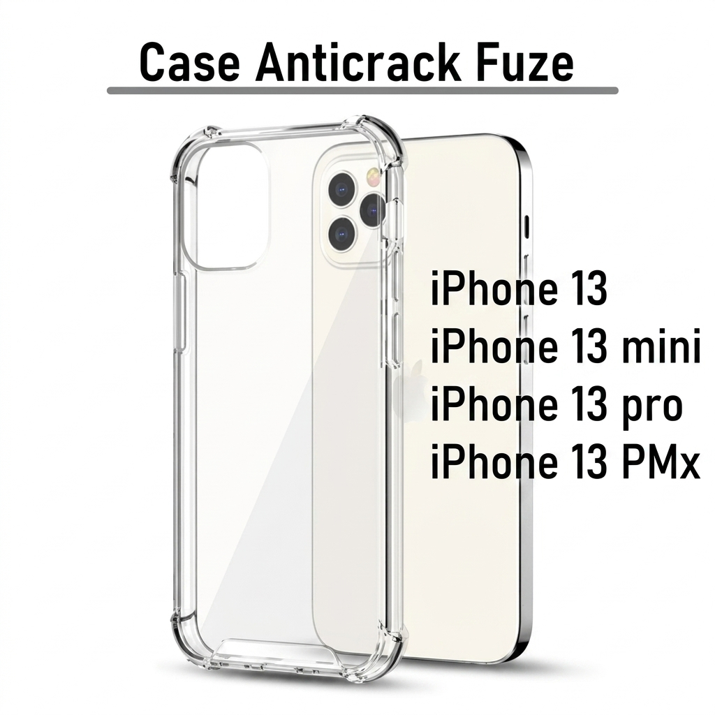 Case Anticrack Fuze Iphone 13 Pro Max mini Mika anti kuning / case iphone 13 / case iphone 13 pro ma
