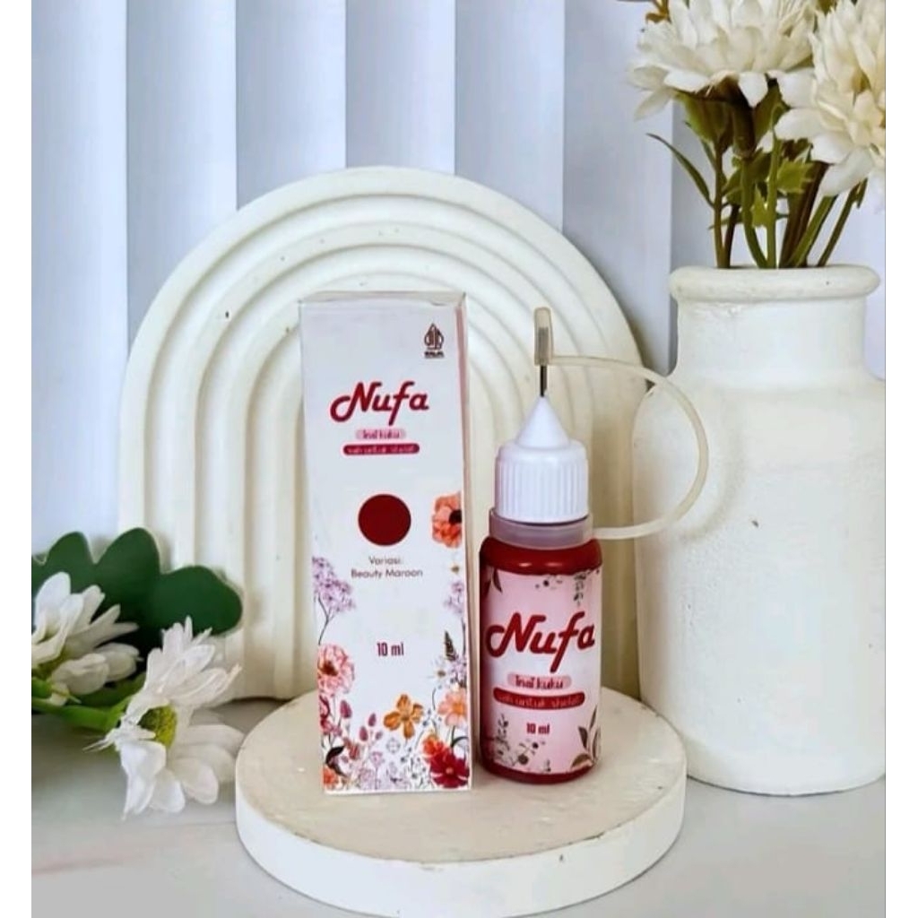 Henna Kuku Nufa sah dibuat sholat warna maroon