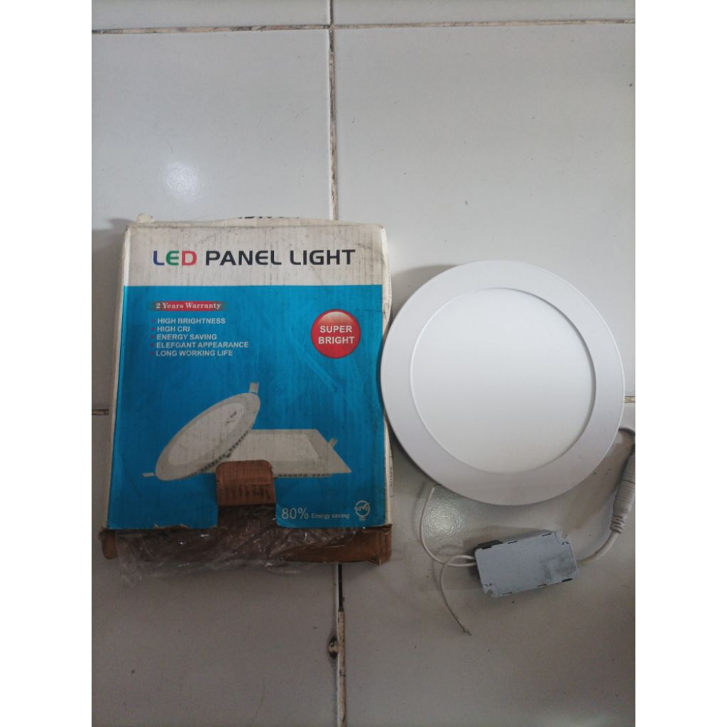 lampu led panel 12 watt