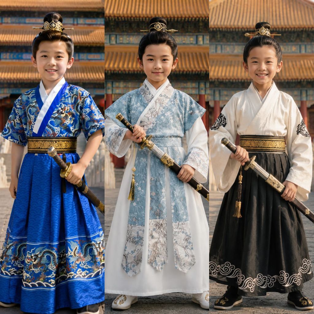 HANFU ANAK LAKI LAKI BUKAN BARU
