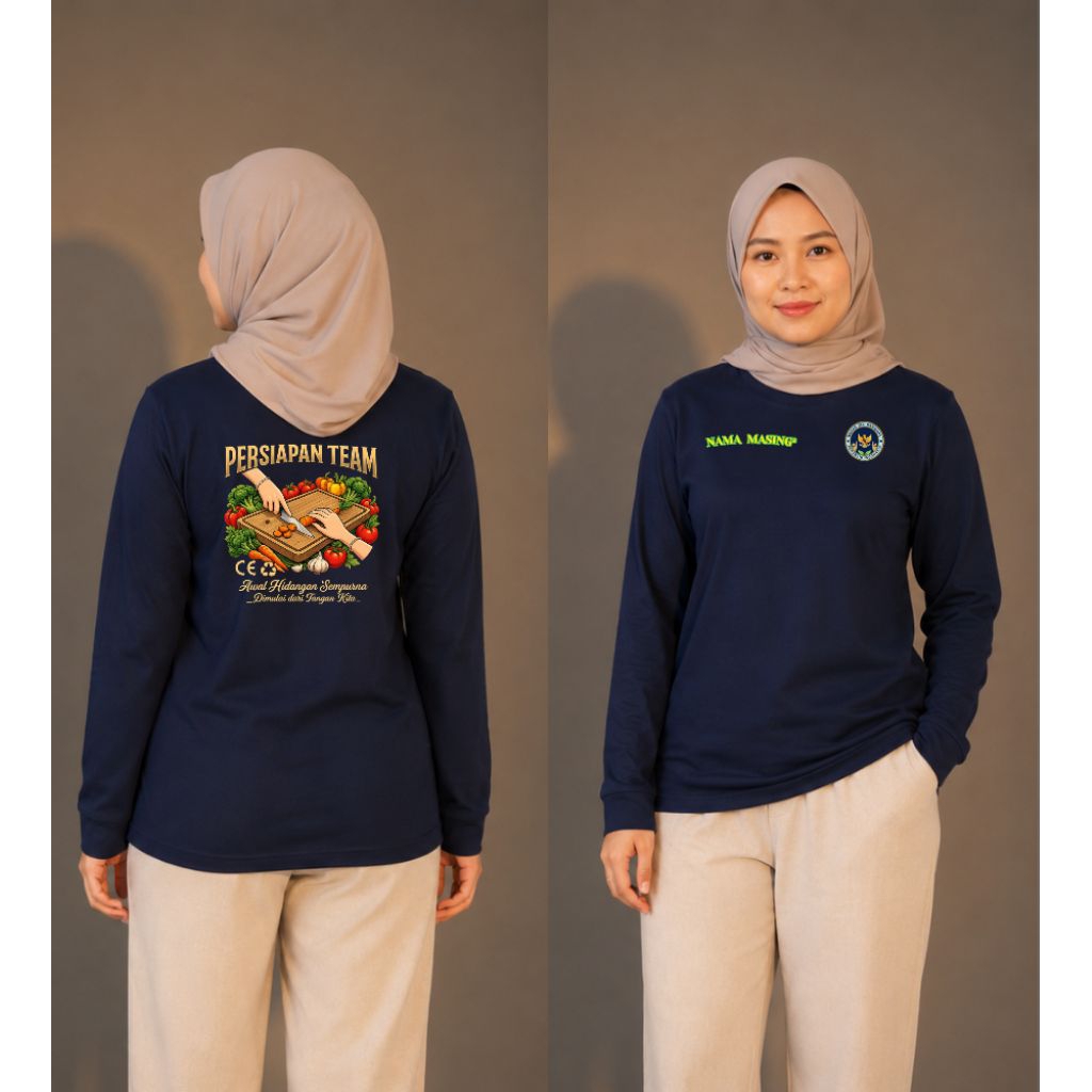 KK Kaos baju sablon Mbg Sppg seragam team seragam Sppg mbg