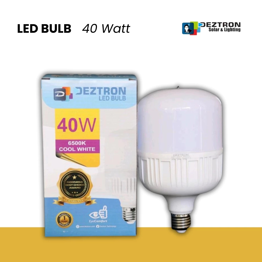 DEZTRON - Lampu LED Bulb - 40 Watt