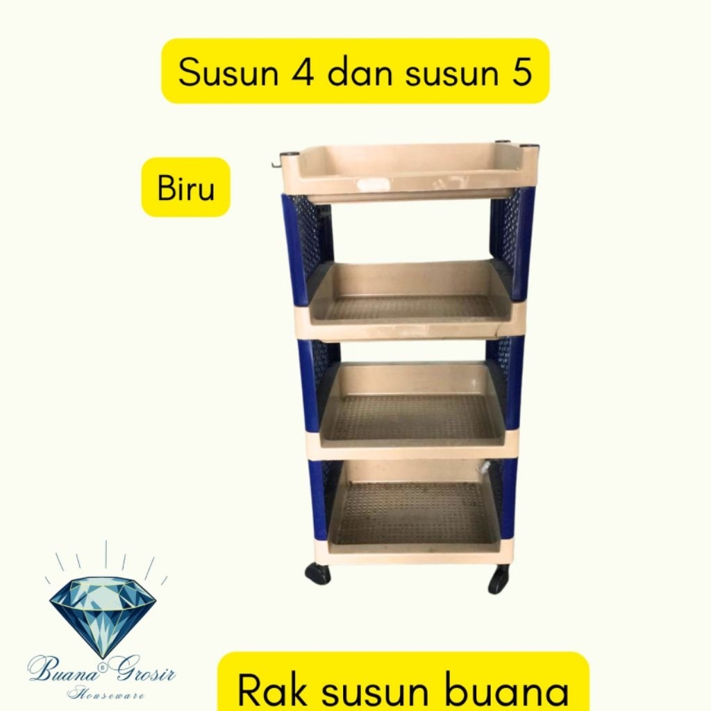 Rak Susun Plastik | Rak susun Roda | Rak Susun Warna | Rak Susun Warna Murah