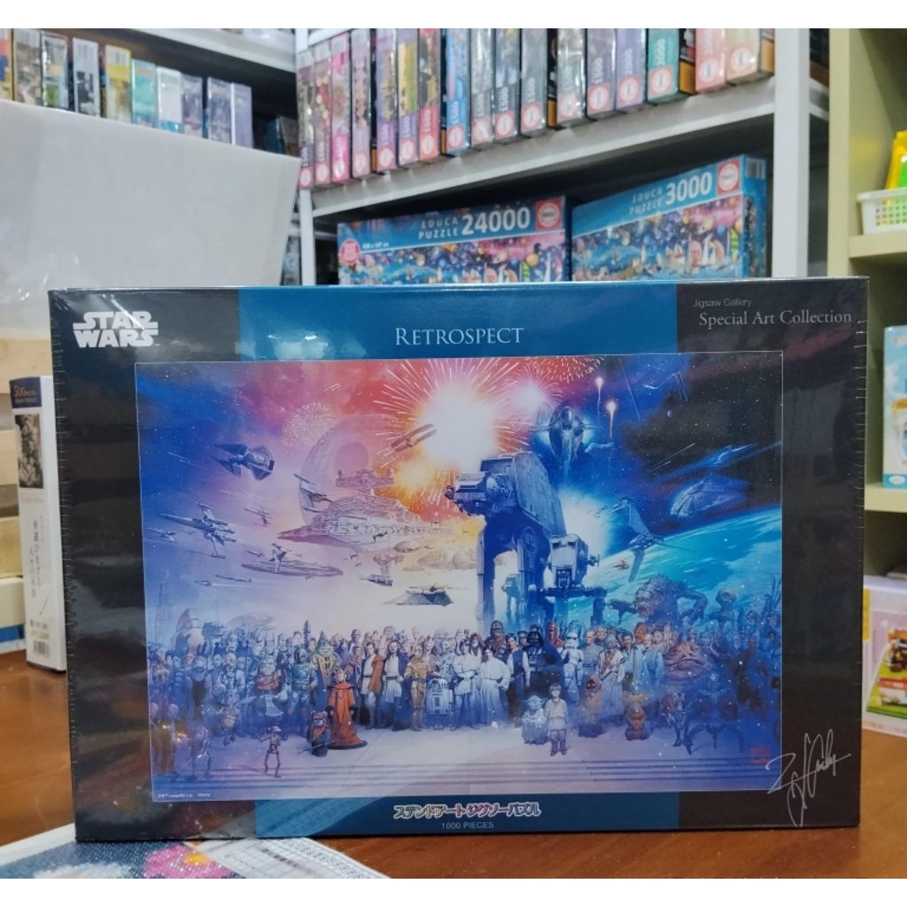 Tenyo Starwars Stained Art Jigsaw Puzzle 1000 Pcs