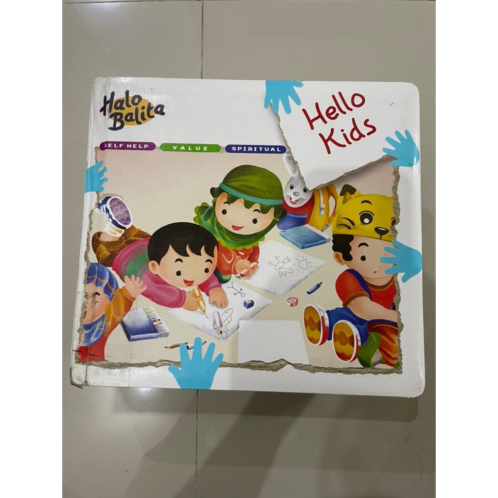Hello Kids Halo Balita - Buku Boardbook Anak