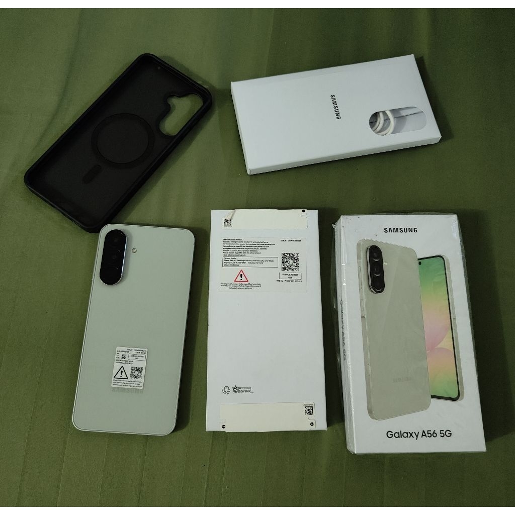 Samsung A56 5G 12/265 sein mulus Garansi on.bukan hp kreditan
